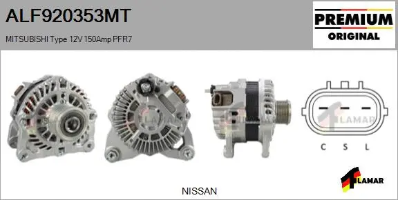 Alternator (ALF920353MT)