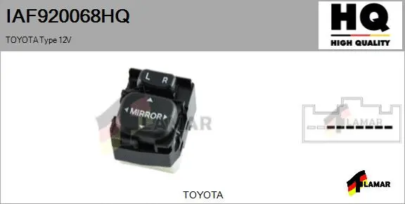 Switch, window regulator (IAF920068HQ)