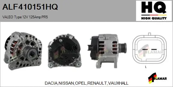 Alternator (ALF410151HQ)