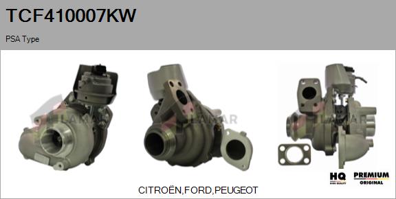 Charger, charging (supercharged/turbocharged) (TCF410007KW)