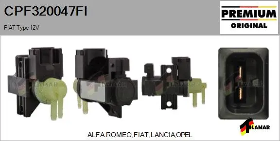 Pressure Converter, exhaust control (CPF320047FI)