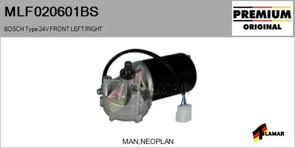 Wiper Motor (MLF020601BS)