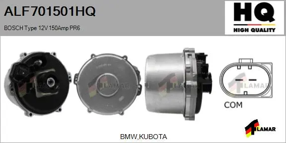 Alternator (ALF701501HQ)