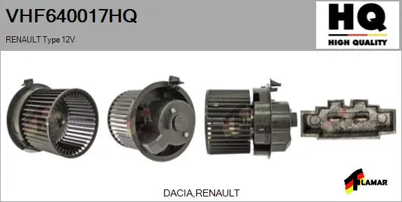 Interior Blower (VHF640017HQ)