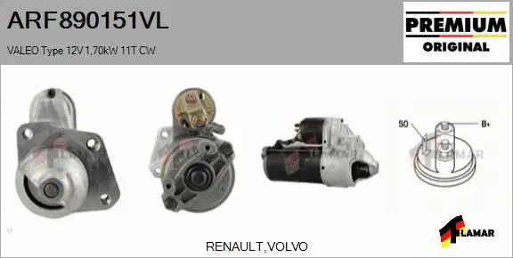 Starter (ARF890151VL)