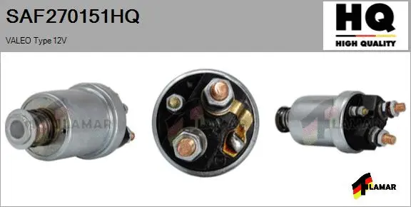 Solenoid Switch, starter (SAF270151HQ)