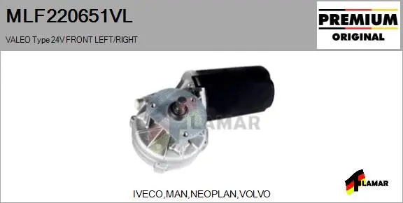 Wiper Motor (MLF220651VL)