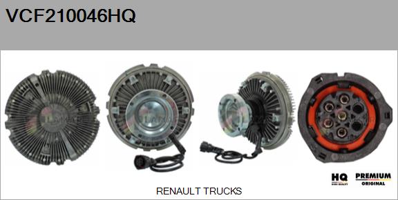 Clutch, radiator fan (VCF210046HQ)