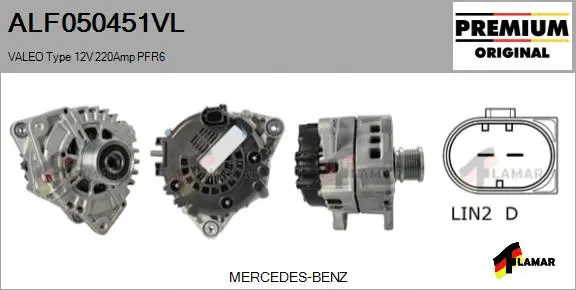 Alternator (ALF050451VL)