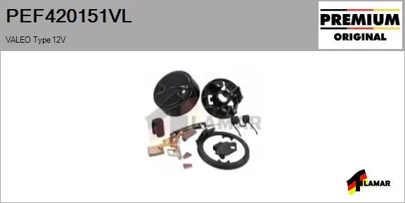 Holder, carbon brushes (PEF420151VL)