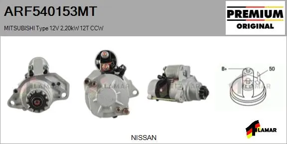 Starter (ARF540153MT)