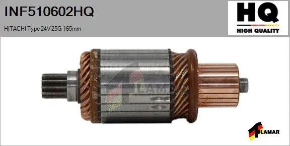 Armature, starter (INF510602HQ)