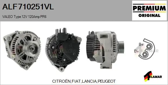 Alternator (ALF710251VL)