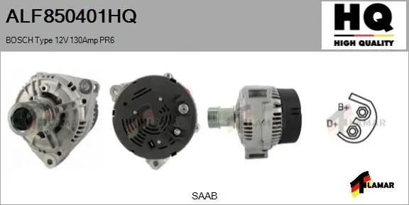Alternator (ALF850401HQ)