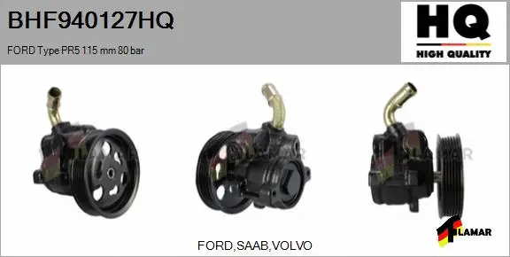 Hydraulic Pump, steering (BHF940127HQ)