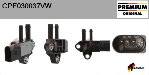 Pressure Converter, exhaust control (CPF030037VW)