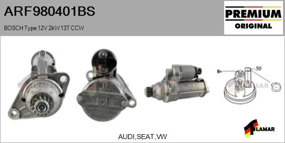 Starter (ARF980401BS)