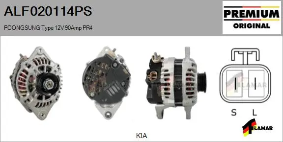 Alternator (ALF020114PS)