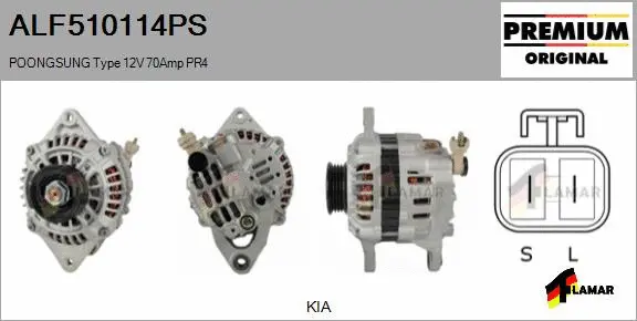 Alternator (ALF510114PS)
