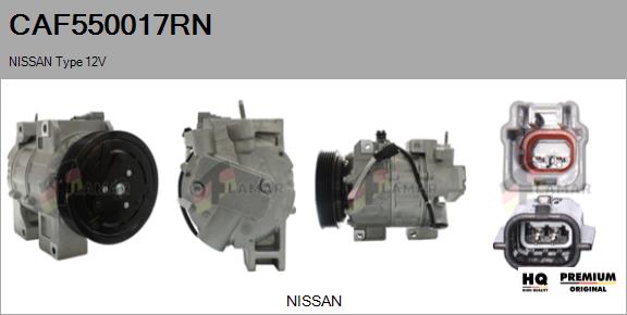 Compressor, air conditioning (CAF550017RN)