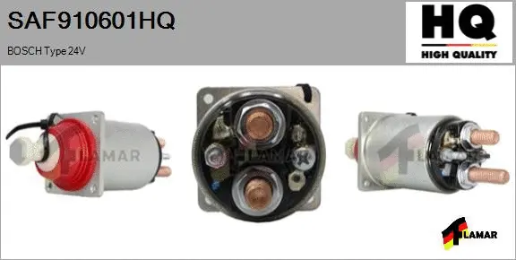 Solenoid Switch, starter (SAF910601HQ)