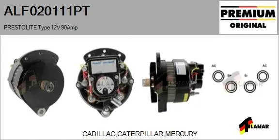 Alternator (ALF020111PT)