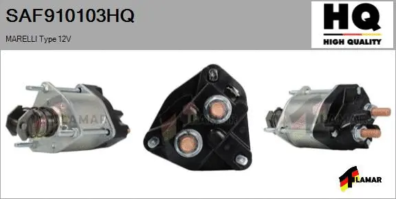 Solenoid Switch, starter (SAF910103HQ)