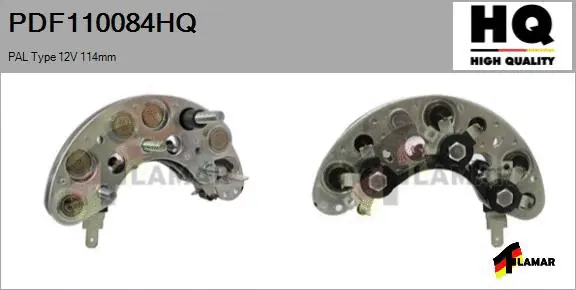 Rectifier, alternator (PDF110084HQ)