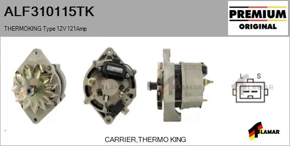 Alternator (ALF310115TK)