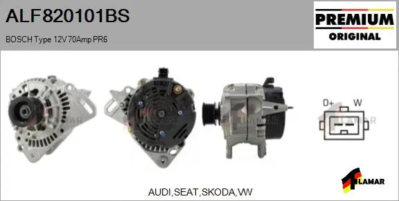 Alternator (ALF820101BS)