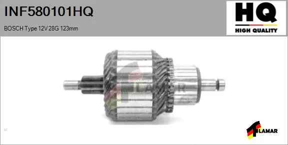 Armature, starter (INF580101HQ)