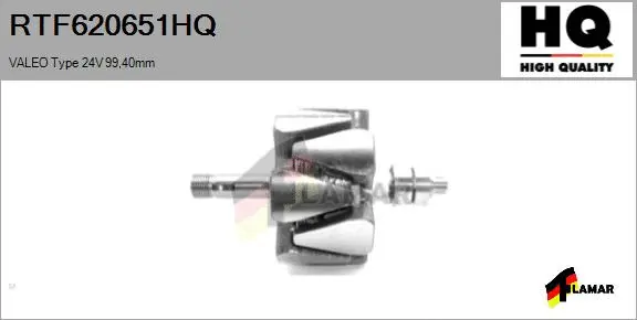 Rotor, alternator (RTF620651HQ)
