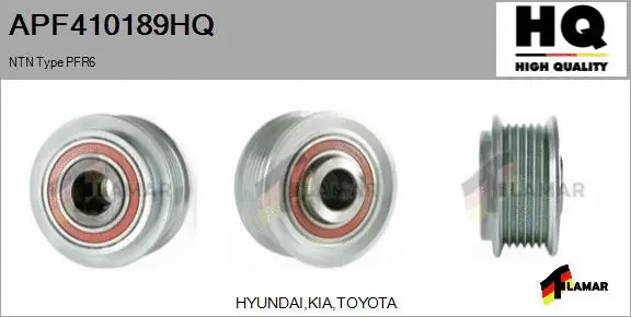 Belt Pulley, alternator (APF410189HQ)