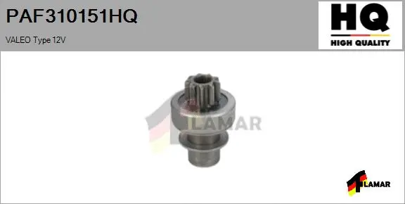 Pinion, starter (PAF310151HQ)