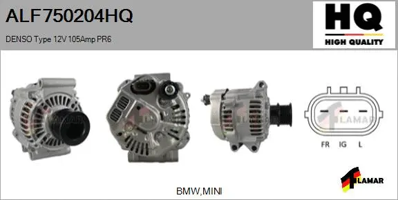 Alternator (ALF750204HQ)