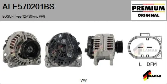 Alternator (ALF570201BS)