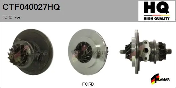 Core assembly, turbocharger (CTF040027HQ)