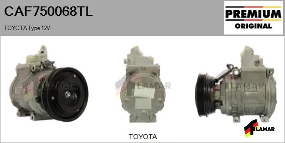 Compressor, air conditioning (CAF750068TL)