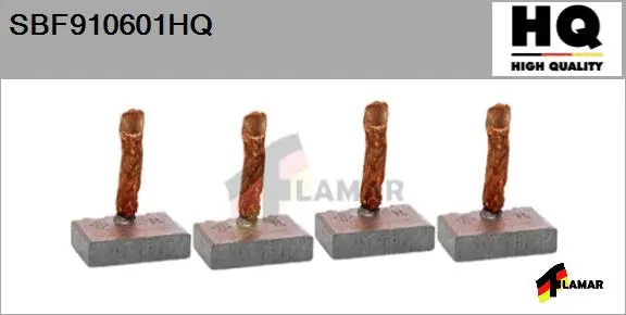 Carbon Brush, starter (SBF910601HQ)