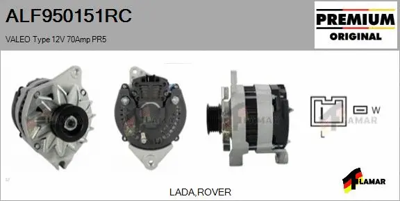 Alternator (ALF950151RC)