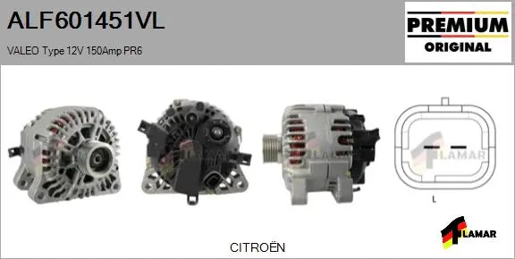 Alternator (ALF601451VL)