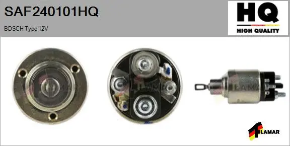 Solenoid Switch, starter (SAF240101HQ)