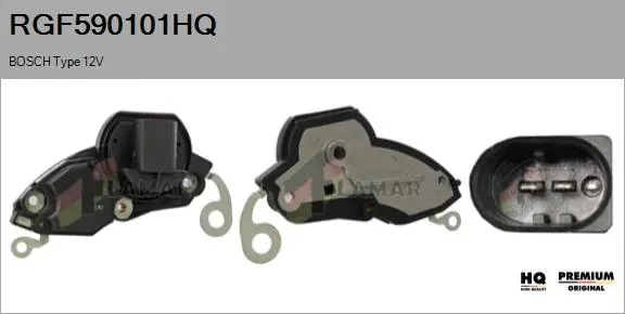 Alternator Regulator (RGF590101HQ)