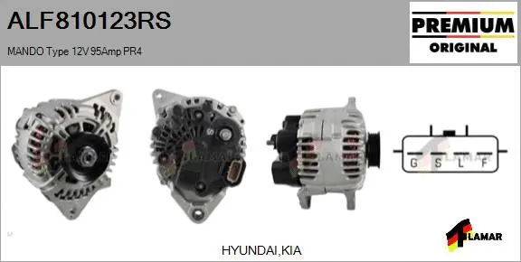 Alternator (ALF810123RS)