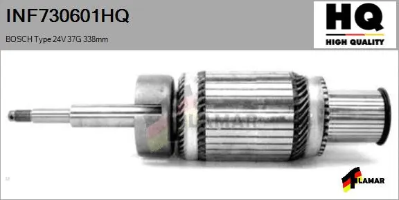 Armature, starter (INF730601HQ)