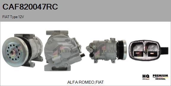 Compressor, air conditioning (CAF820047RC)