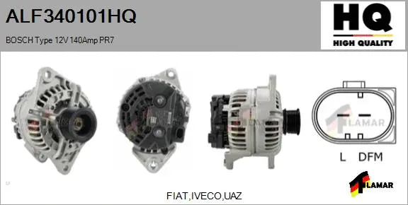 Alternator (ALF340101HQ)