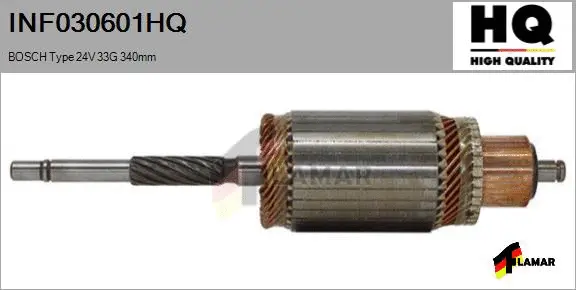 Armature, starter (INF030601HQ)