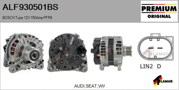 Alternator (ALF930501BS)