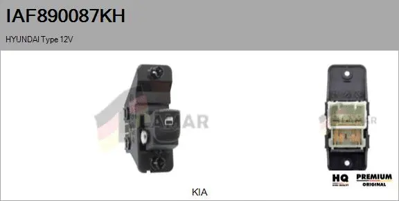 Switch, window regulator (IAF890087KH)
